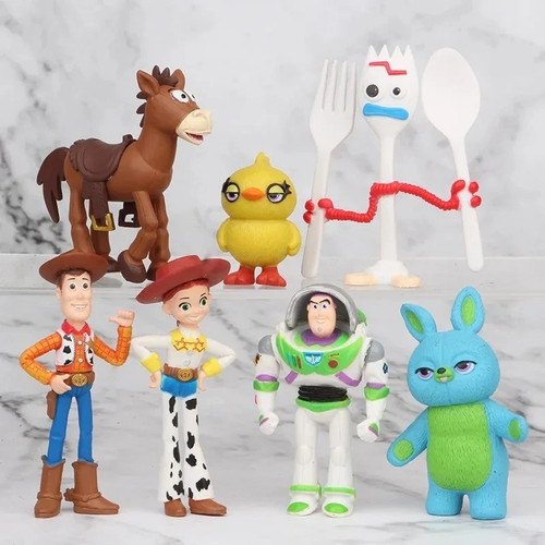 7pcs toy story - story, action
