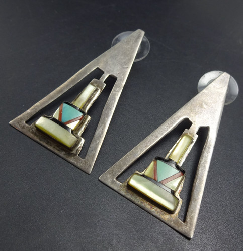 Orecchini vintage navajo - vintage,