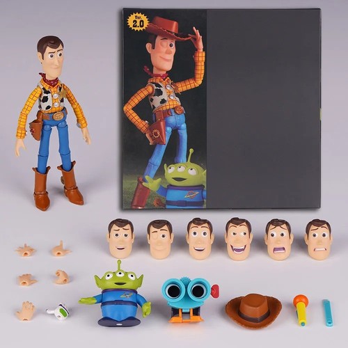 Revoltech toy story woody ver - revoltech,