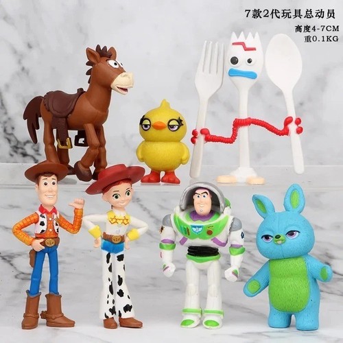 7pcs toy story - toy, 4