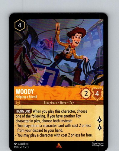Woody helping friend rare - woody, a